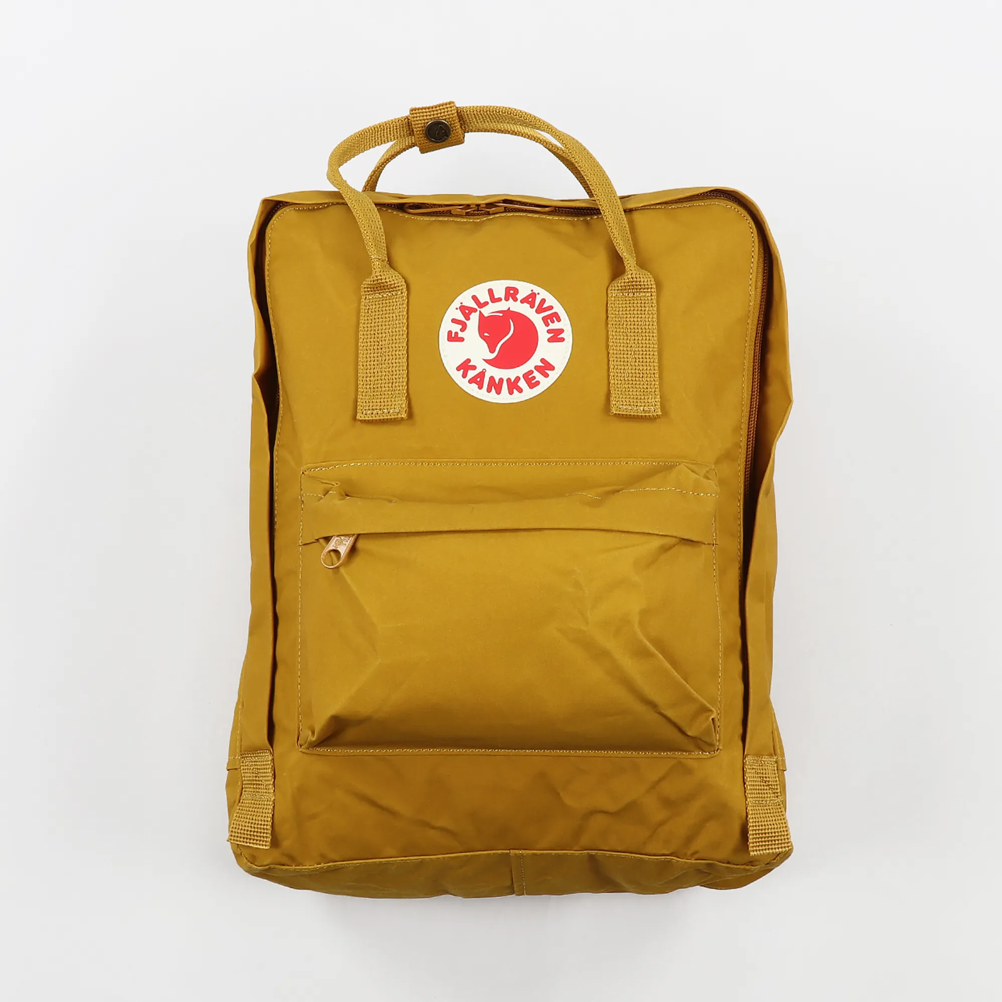Fjallraven Kanken 16L Bag Canvas Rucksack Backpack Acorn Orange Fjallraven Kanken 16L Bag Canvas Rucksack Backpack Acorn Orange