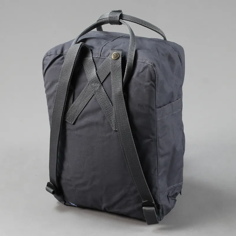 Fjallraven Unisex Kanken 16 Litre Bag Trek Pack Graphite Grey