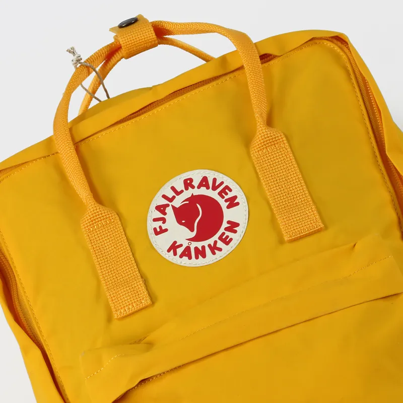 Fjallraven Kanken 16 Litre Capacity Rucksack Bag Warm Yellow