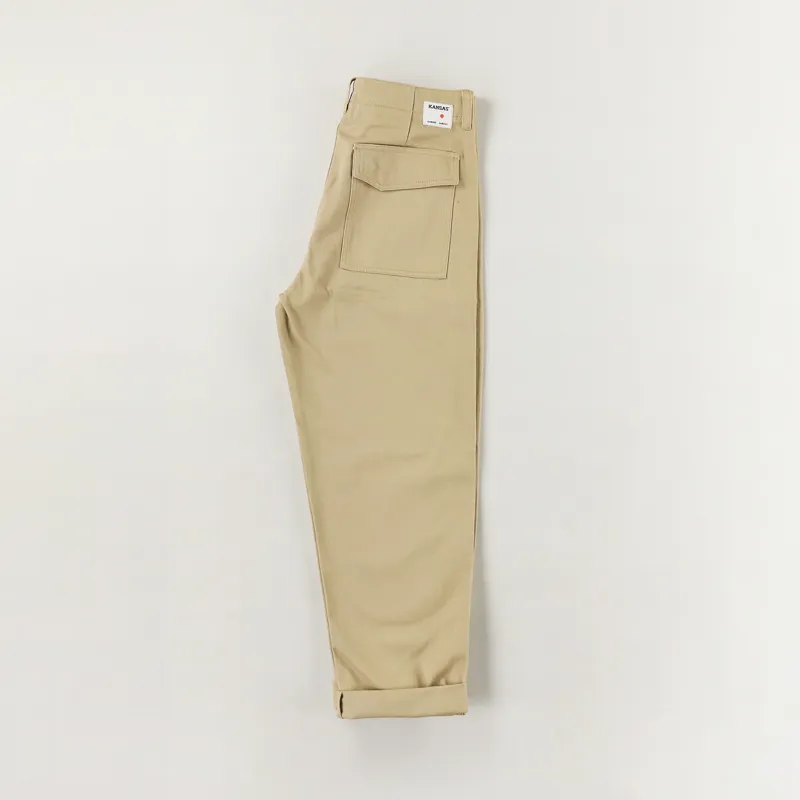 Samsøe And Samsøe x Kansas Worker Trousers Camel-2