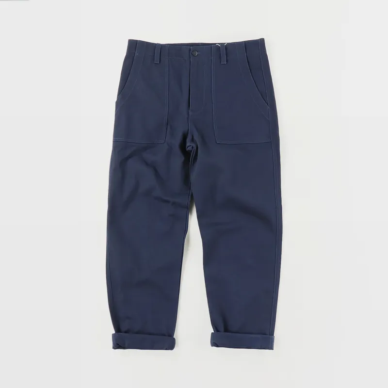 Samsøe And Samsøe x Kansas Worker Trousers Navy-1