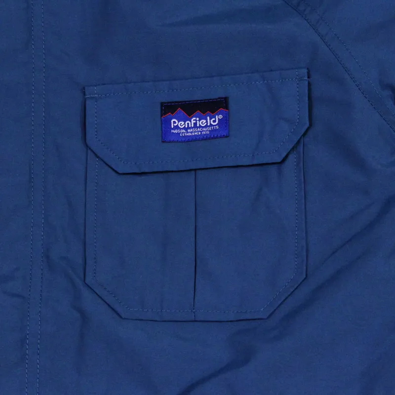 Penfield Kasson 1975 Mountain Parka Petrol Blue-2
