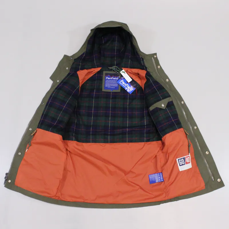 Penfield Kasson 1975 Mountain Parka Lichen Green-4
