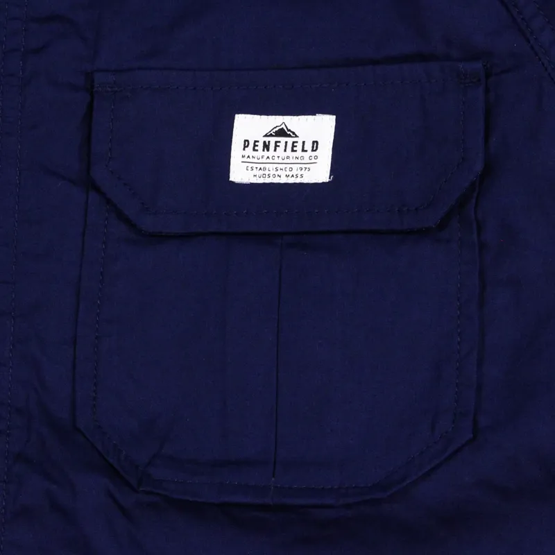 Penfield Kasson Mountain Parka Navy Tan-2