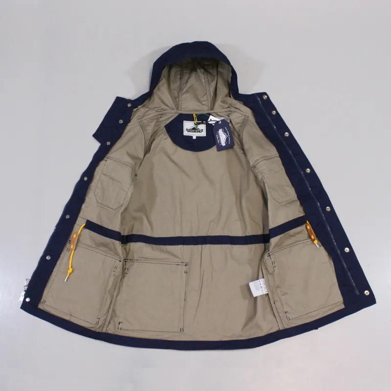 Penfield Kasson Mountain Parka Navy Tan-4