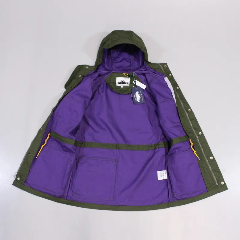 Penfield Kasson Mountain Parka Olive Purple-4