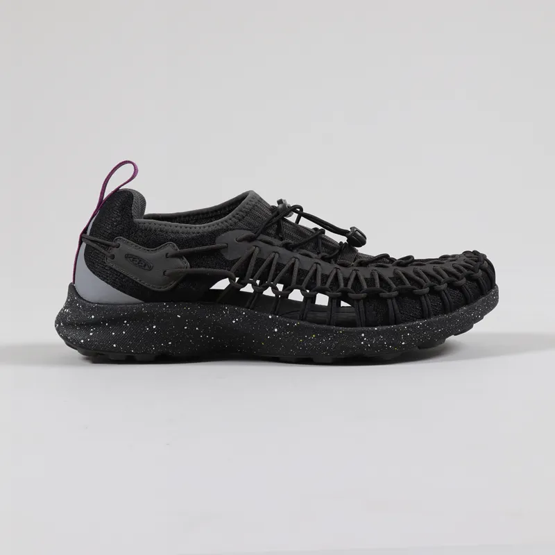 Keen Mens Uneek SNK Outdoor Sandal Shoes Black Spray