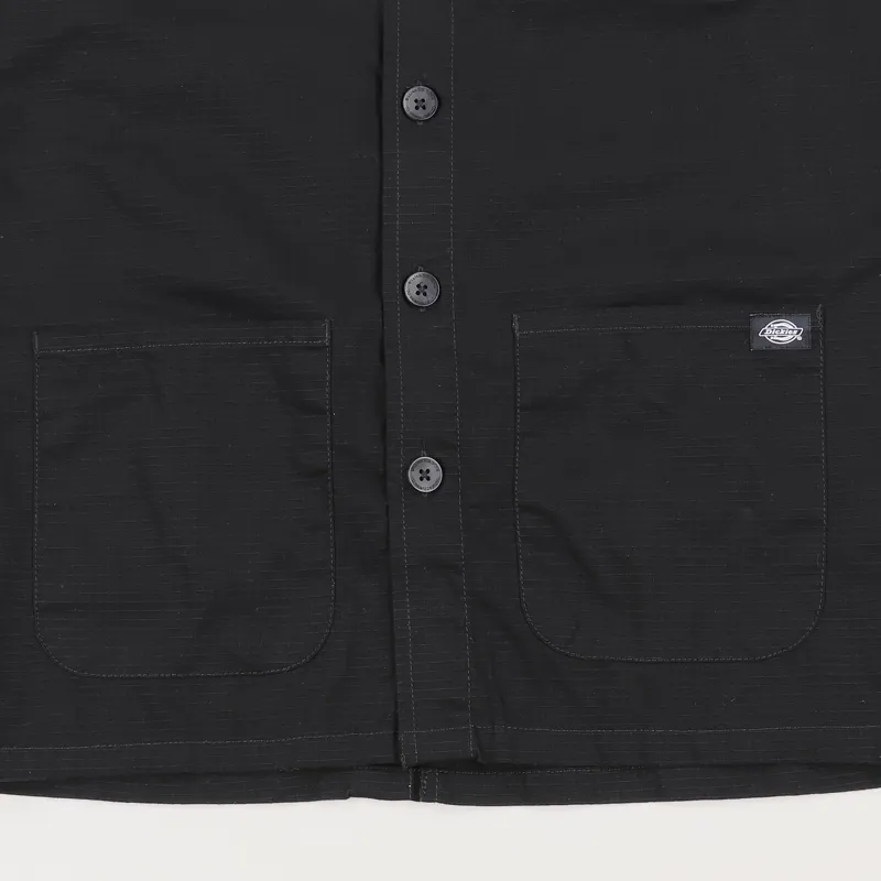 Dickies Kempton Long Sleeve Shirt Black-3