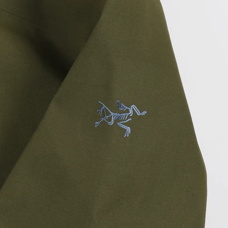 Arcteryx Keppel Trench Coat Dark Moss-4