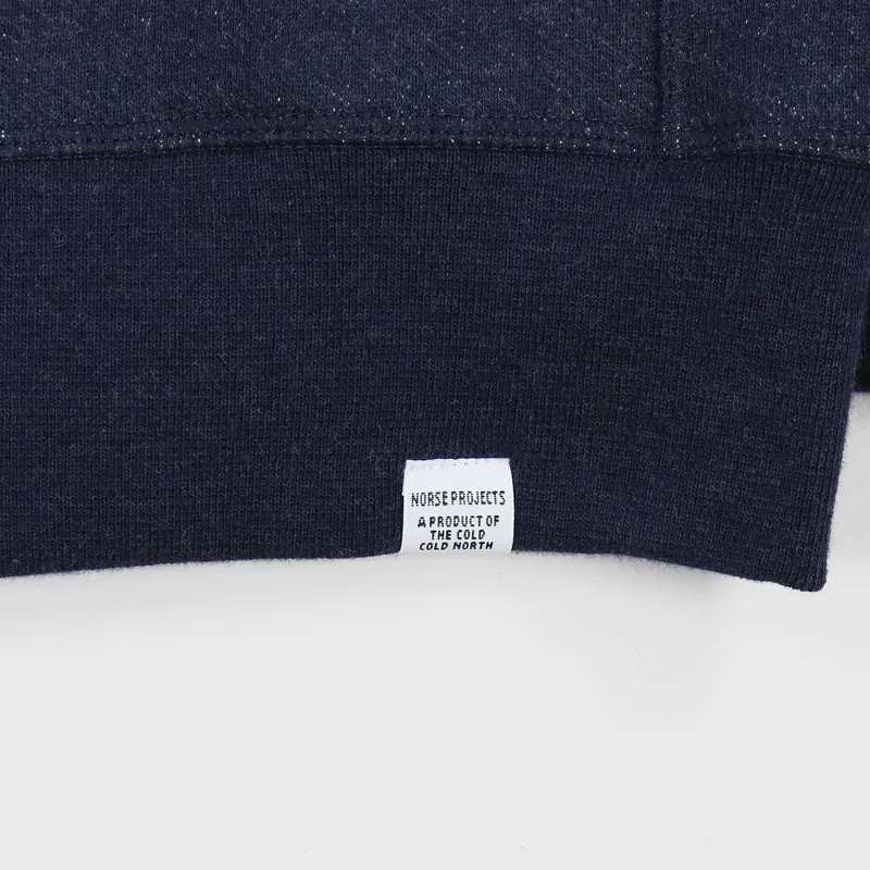 Norse Projects Ketel Classic Crew Sweat Dark Navy-2