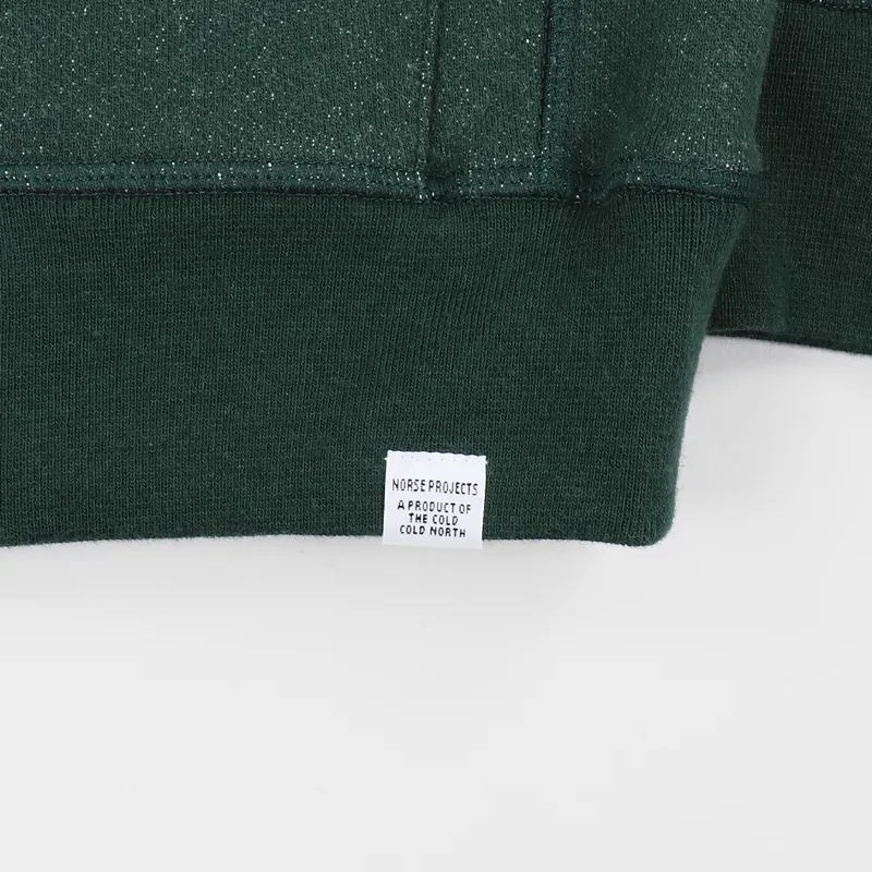 Norse Projects Ketel Classic Hoodie Spinnaker Green-2
