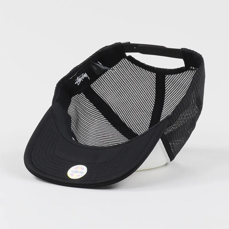 Stussy Kingston Foam Trucker Cap Black-3