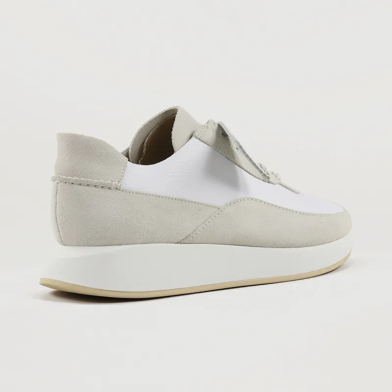 Clarks Originals Kiowa Pace Shoes White Combi-5