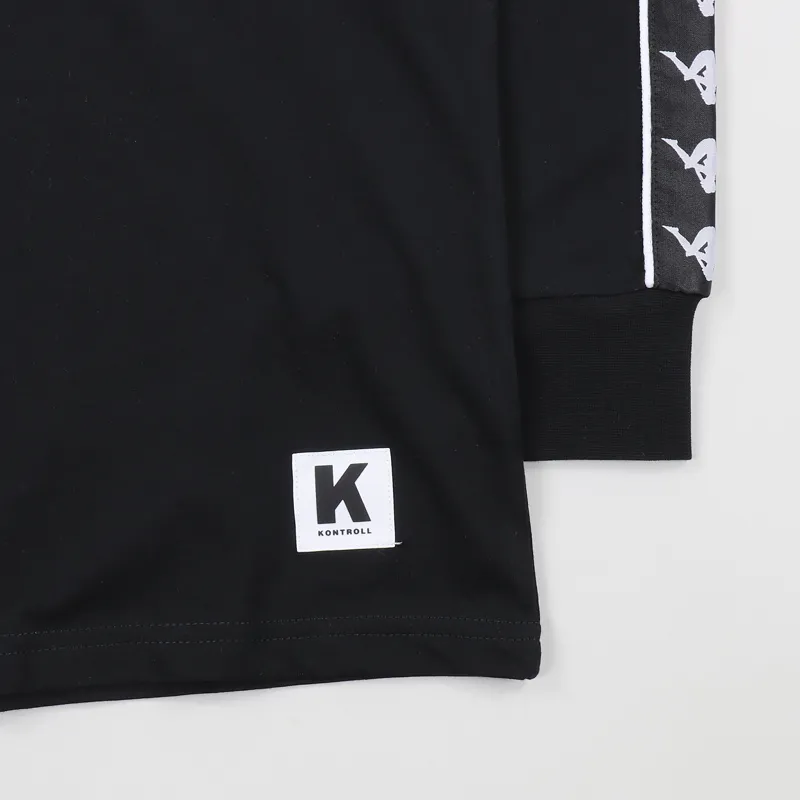 Kappa Kontroll Long Sleeve T Shirt Black-4