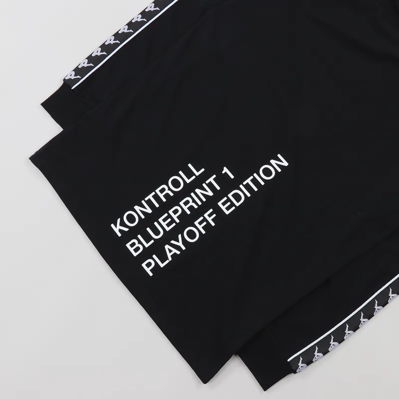 Kappa Kontroll Long Sleeve T Shirt Black-5