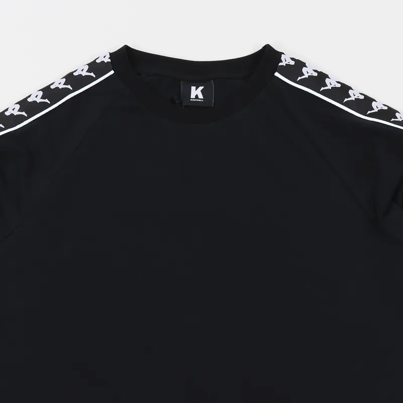 Kappa Kontroll T Shirt Black-1