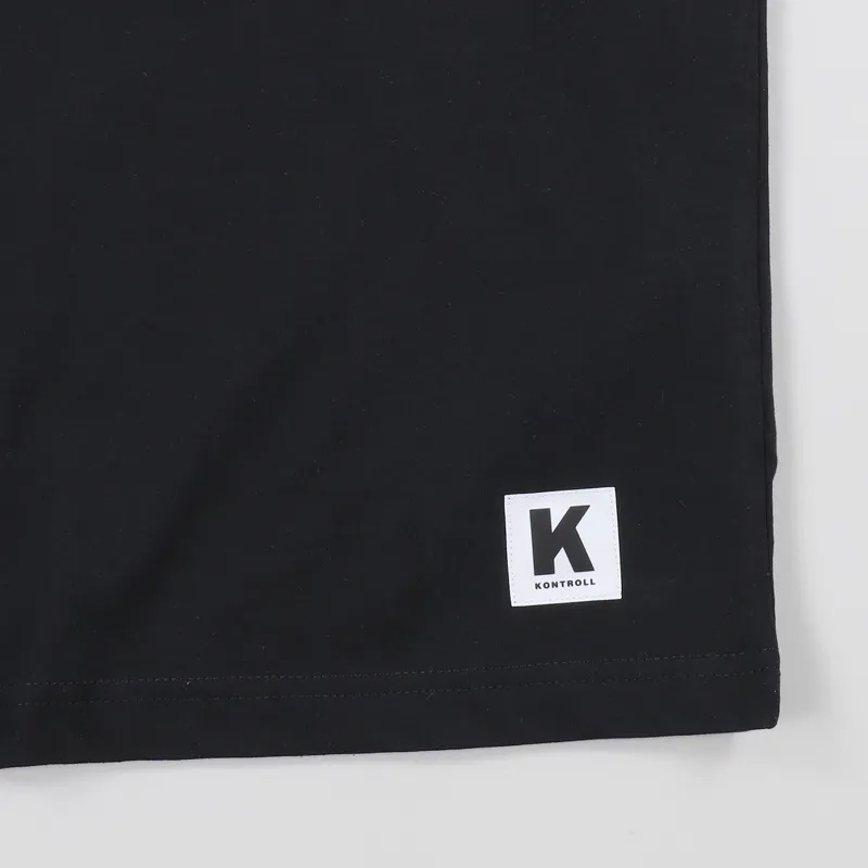 Kappa Kontroll T Shirt Black-3