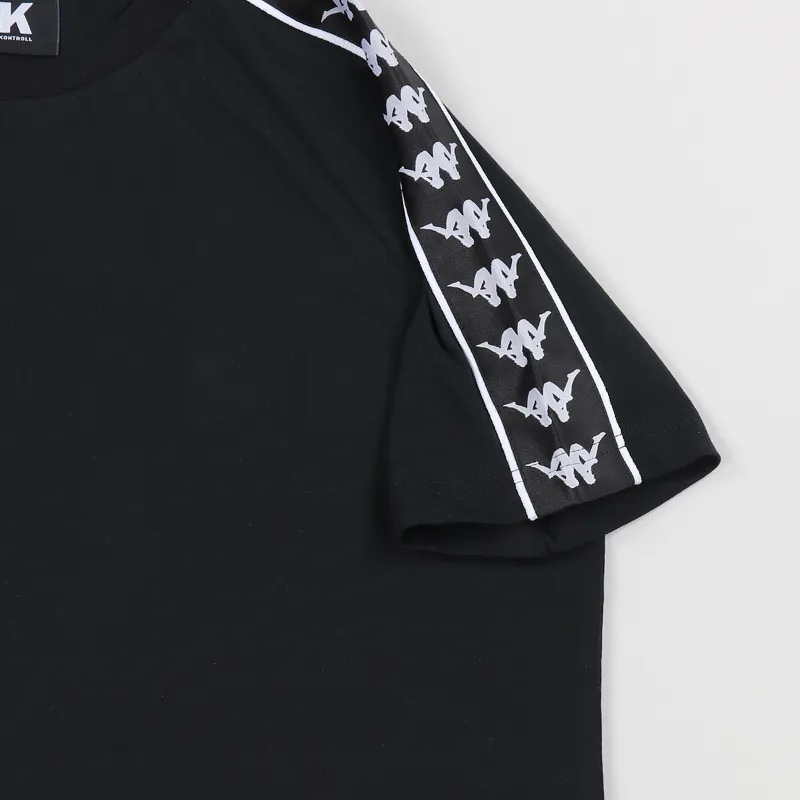 Kappa Kontroll T Shirt Black-2