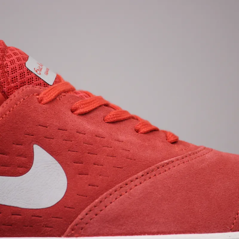 Nike Eric Koston 2 Shoes - Pimento Red Metallic Silver-2