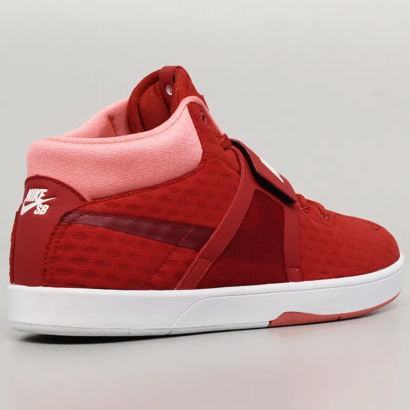 Nike SB Eric Koston Mid RR Shoes Red Clay White-5