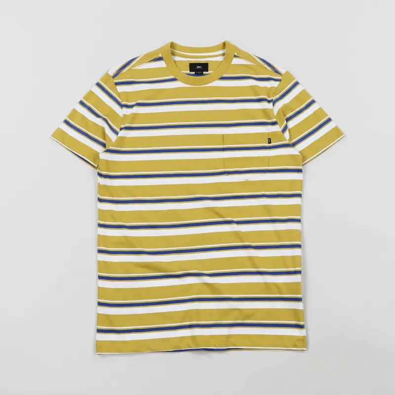 Obey Karma Pocket T Shirt Yellow Multi