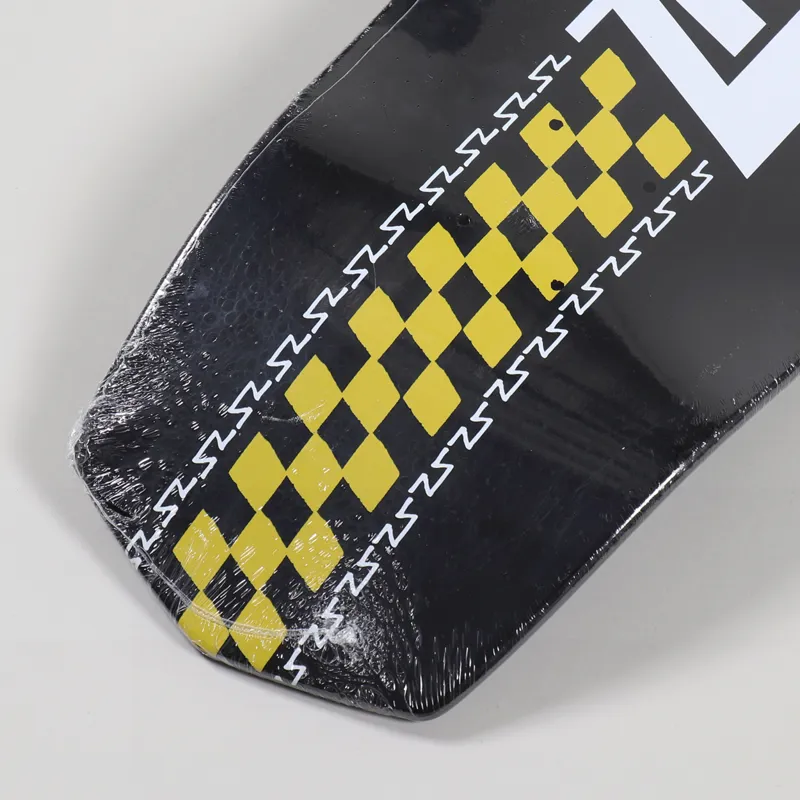 Krooked Zip Zagger Classic Black White Skateboard Deck 8.6 Inch-4