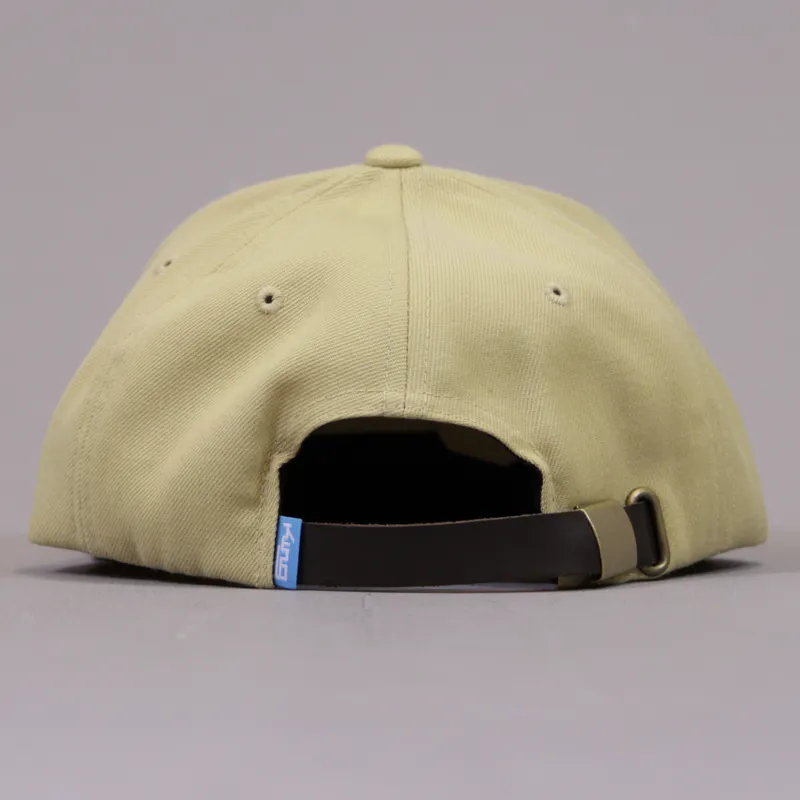 King Krest Epic 6 Panel Hybrid Strapback Cap - Tan-3