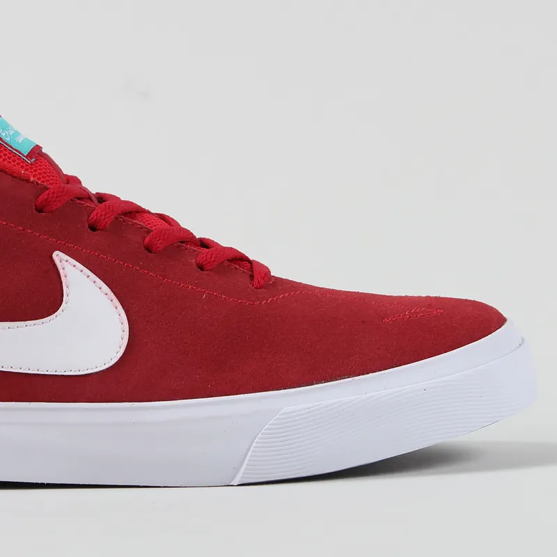 Nike SB Koston Hypervulc Shoes Red White-2