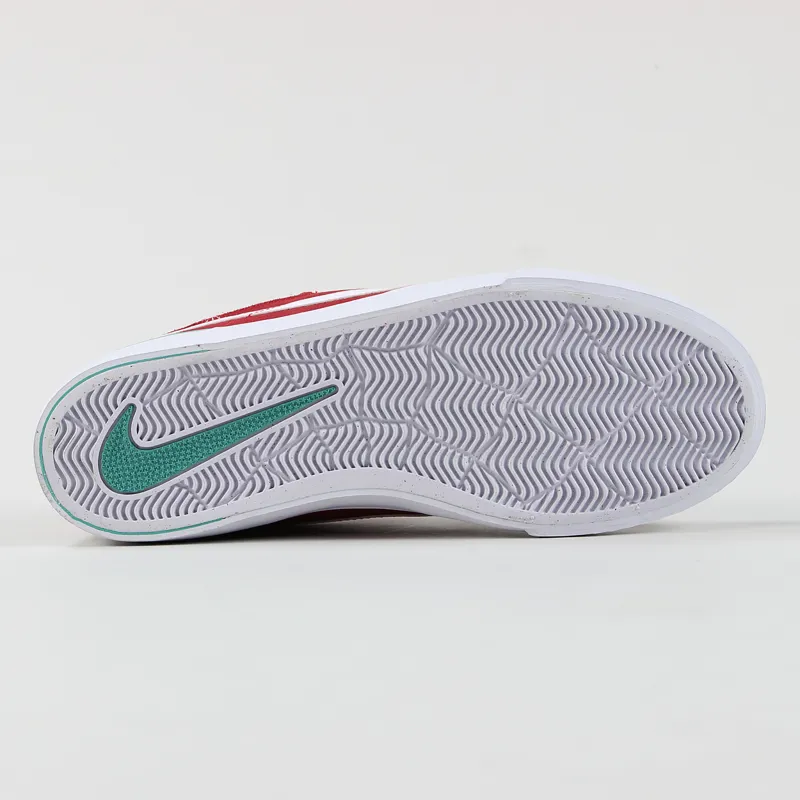 Nike SB Koston Hypervulc Shoes Red White-5