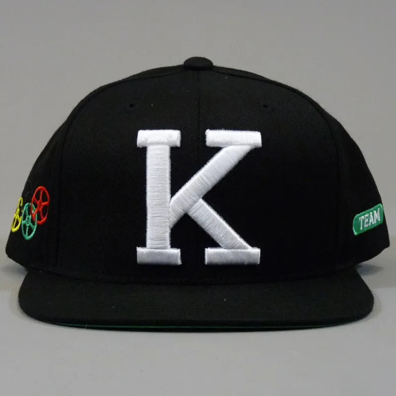 King K-Team Starter Snapback Cap - Black-1