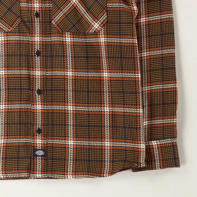 Dickies Kuttawa Shirt Brown Duck-2