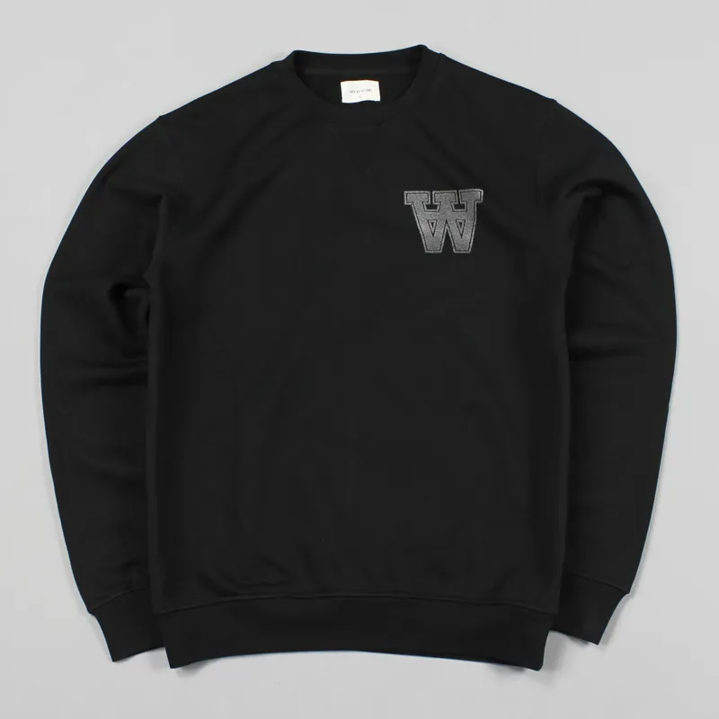 Wood Wood Kyle AA Sweatshirt Black