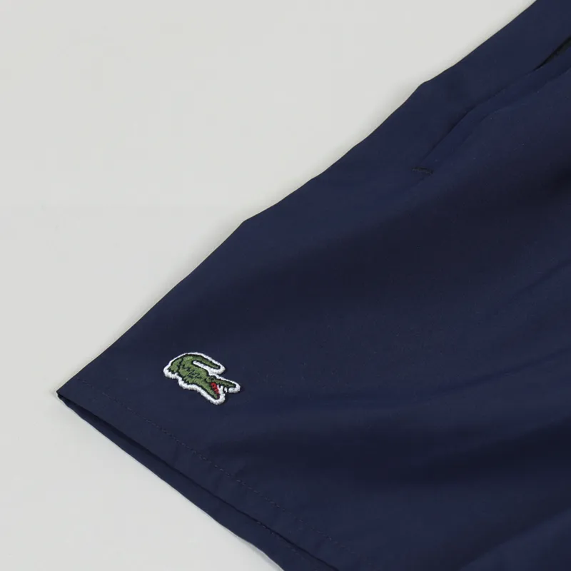Lacoste Quick Dry Swim Shorts Navy Blue Black-4