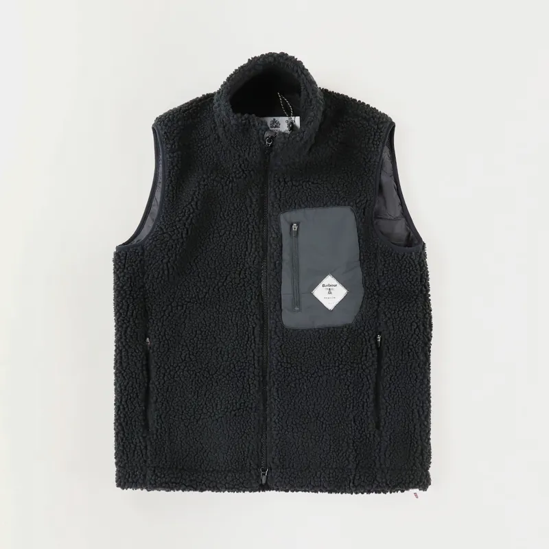 Barbour Beacon Lagg Fleece Gilet Black