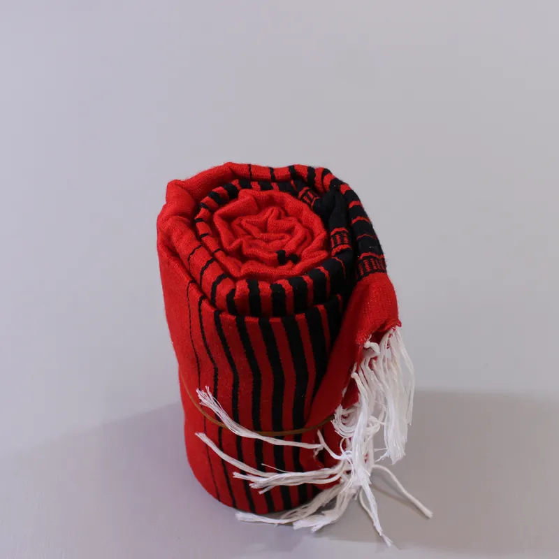 Loser Machine La Manta Poncho Red Black-4