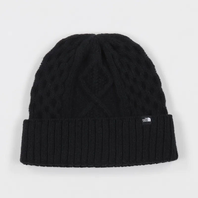 The North Face Lambswool Beanie Black