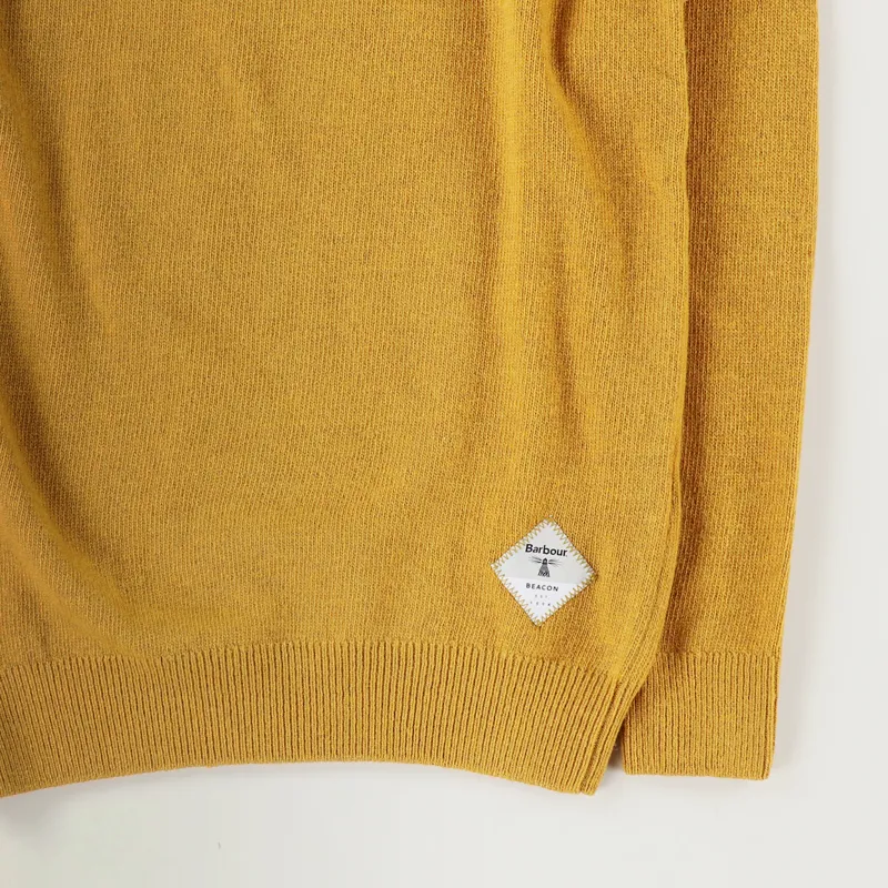 Barbour Beacon Lambswool Crew Sweater Copper-2