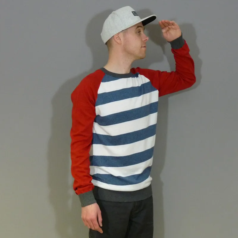 Supremebeing Lane Crew - Navy Hoop-1