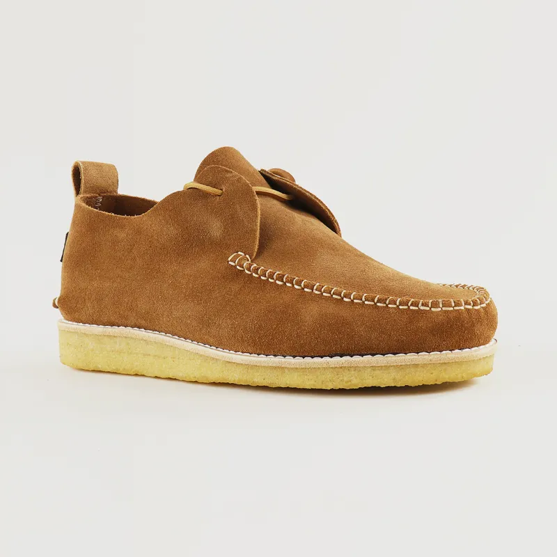 Yogi Footwear Lawson Suede Crepe Shoes Cola-4