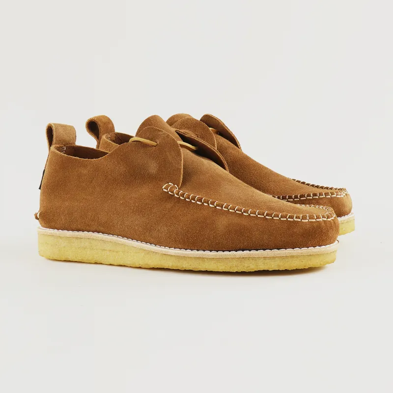 Yogi Footwear Lawson Suede Crepe Shoes Cola-3