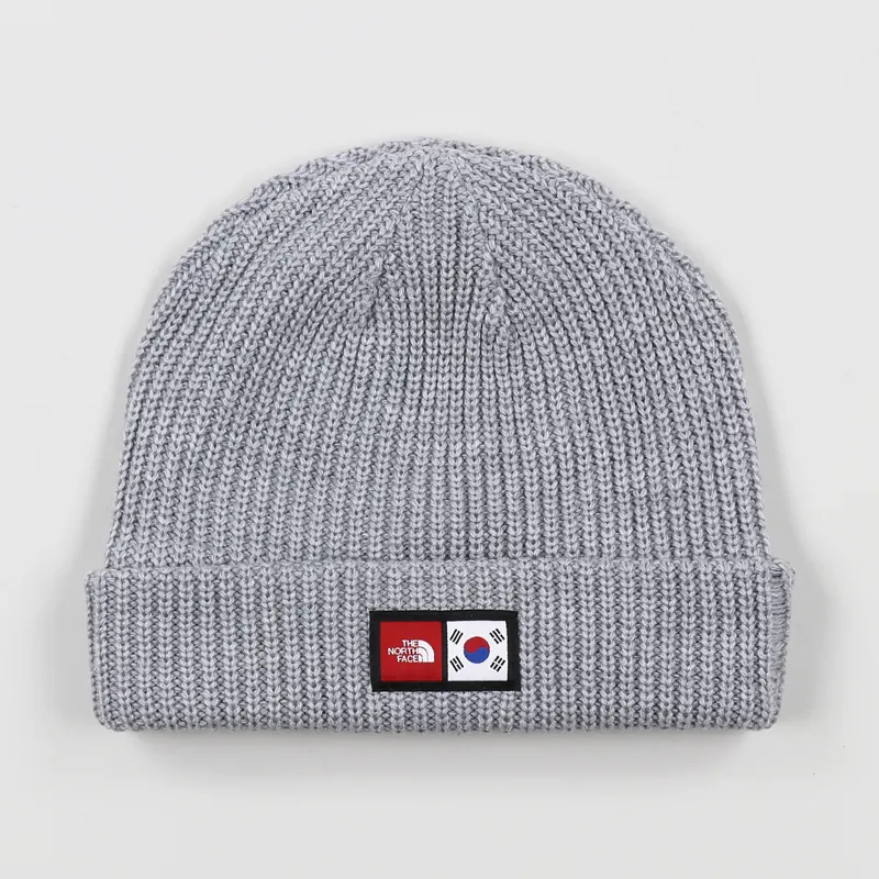 The North Face IC Label Beanie Light Grey Heather