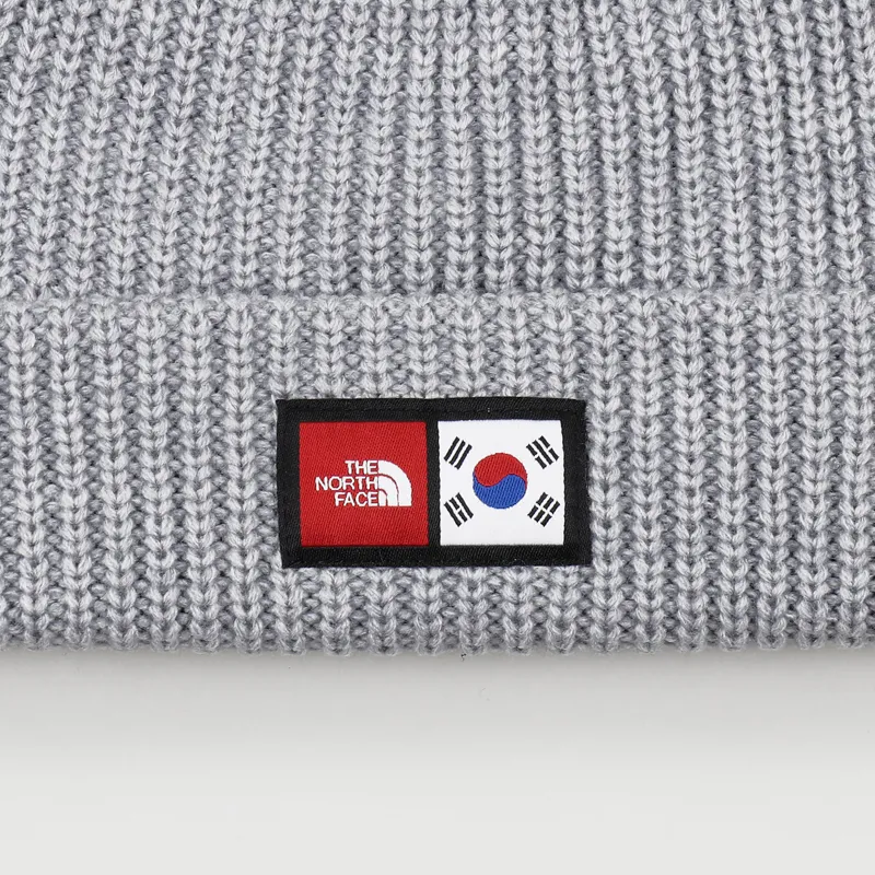 The North Face IC Label Beanie Light Grey Heather-1