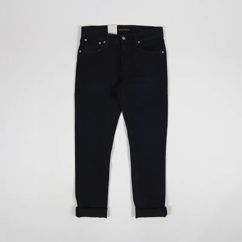 Nudie Jeans Lean Dean Blackout-1
