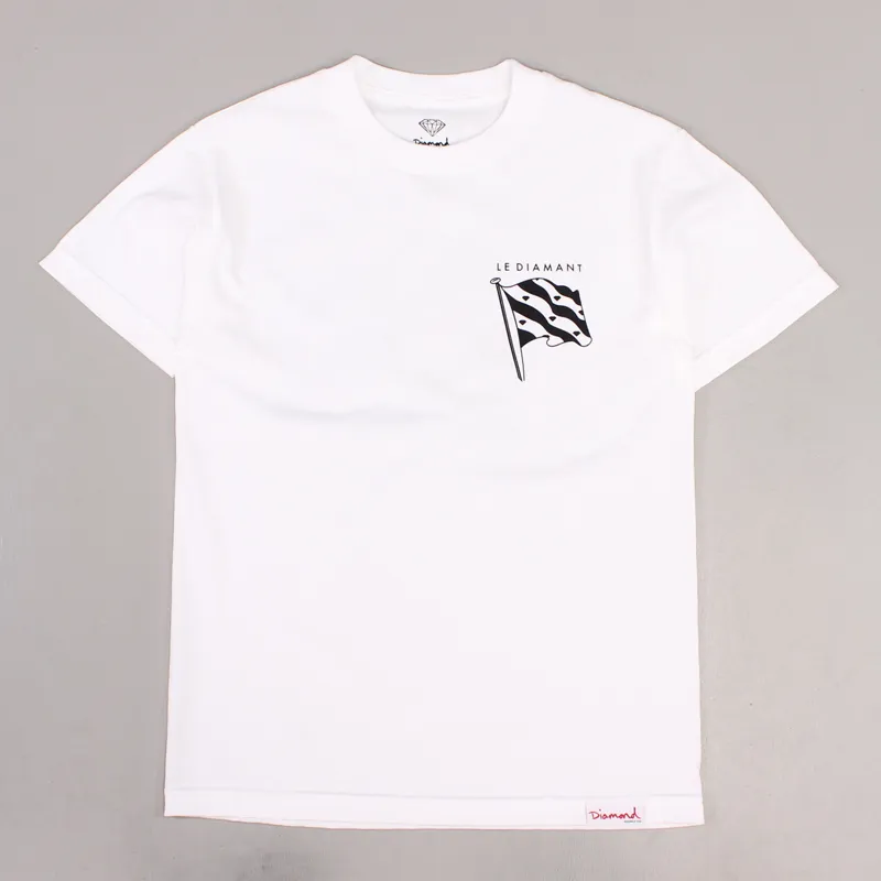 Diamond Supply Co. Le Diamant T Shirt White