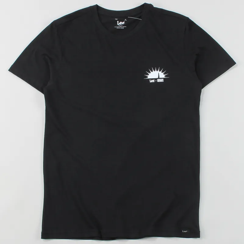 Lee x Working Class Heroes T Shirt Black