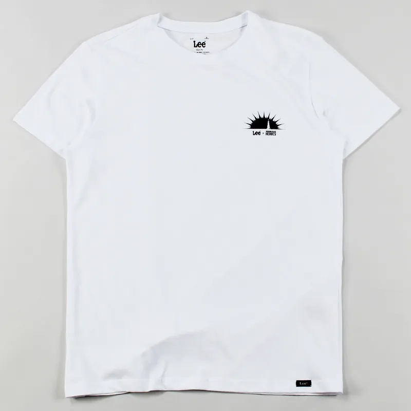 Lee x Working Class Heroes T Shirt White