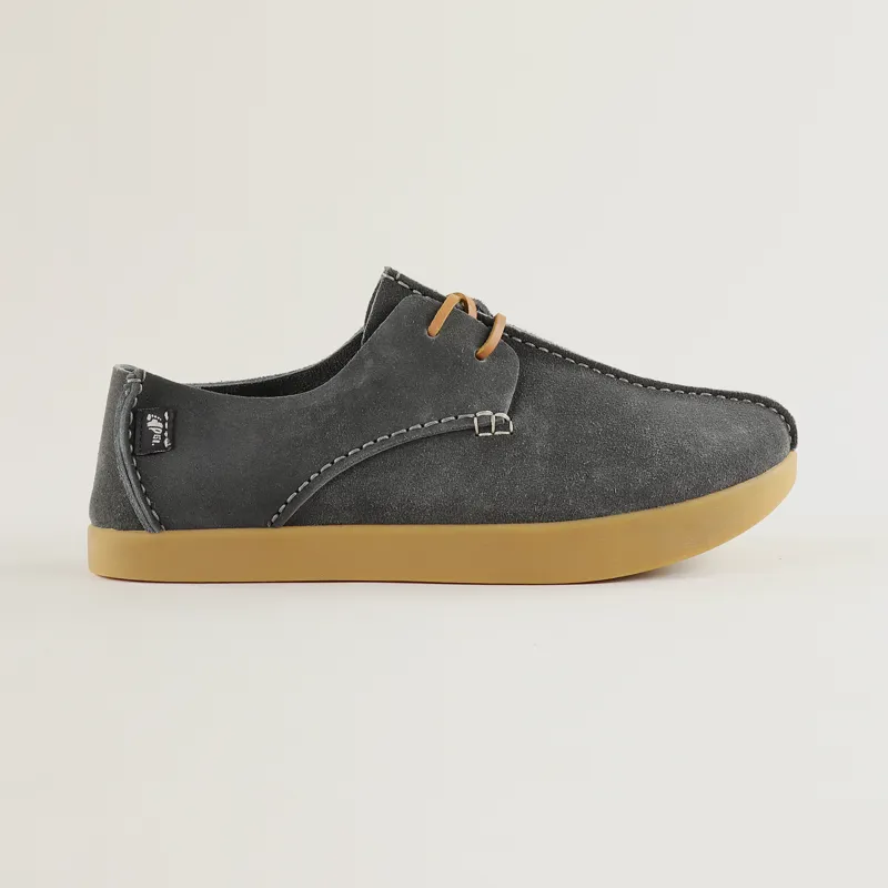 Yogi Footwear Lennon Suede Shoes Charcoal