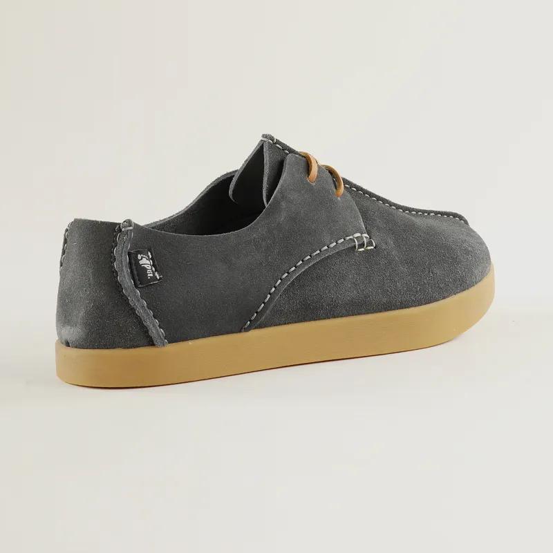 Yogi Footwear Lennon Suede Shoes Charcoal-5