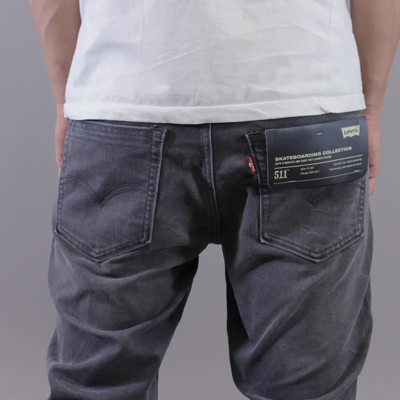 Levis Skateboarding 511 Slim Jeans - Feeble-4