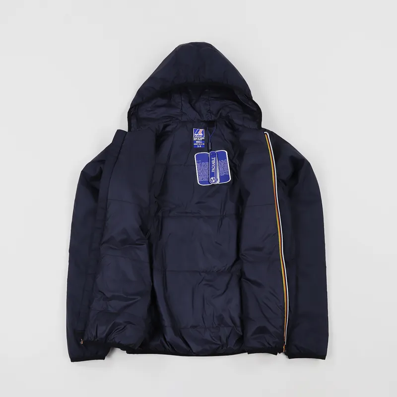 K-Way Le Vrai 3.0 Claude Light Warm Jacket Depht Blue-2